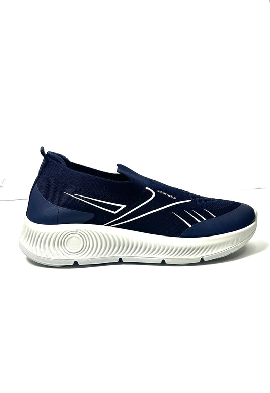 Light Walk Slip-On Walking Shoes - Perfect for Casual & Active Wear (Blue)