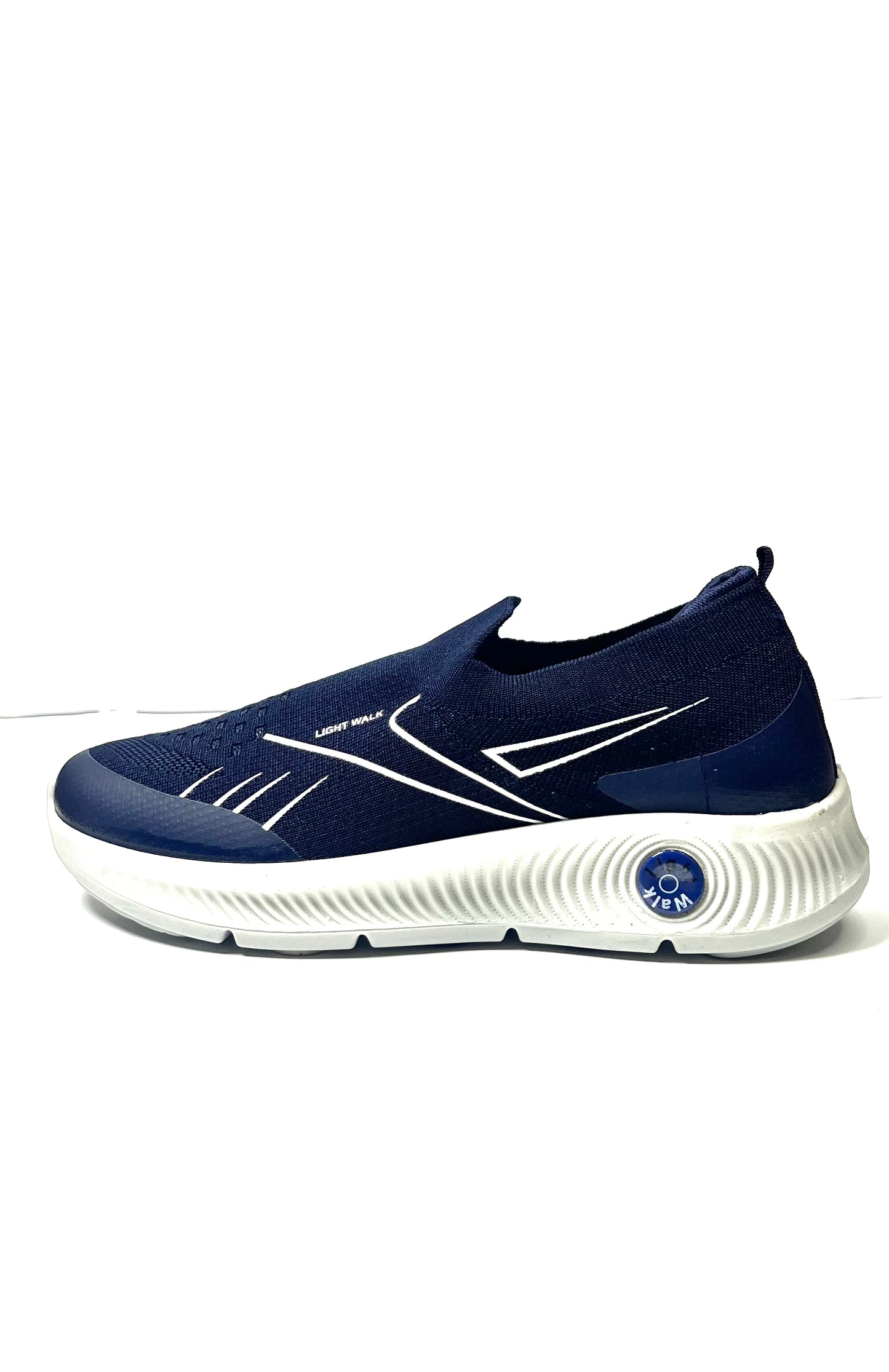 Light Walk Slip-On Walking Shoes - Perfect for Casual & Active Wear (Blue)